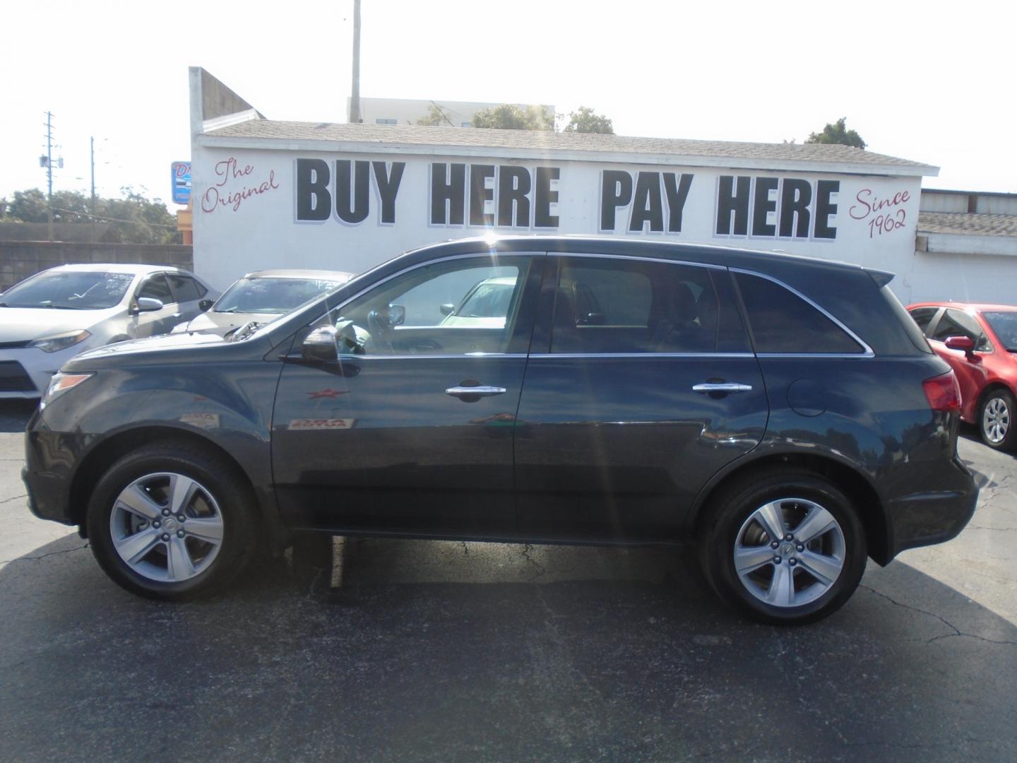 2013 Acura MDX 6-Spd AT w/Tech Package (2HNYD2H34DH) with an 3.5L V6 SOHC 24V engine, 6-Speed Automatic transmission, located at 6112 N Florida Avenue, Tampa, FL, 33604, (888) 521-5131, 27.954929, -82.459534 - Photo#0